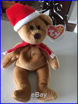 ty 1997 holiday teddy bear