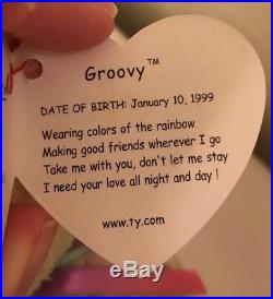 groovy beanie baby january 10 1999 value