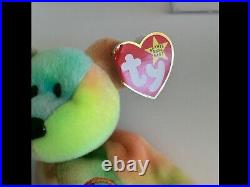 1996 PEACE Beanie Baby bear retired and rare