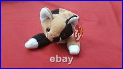 1996 Retired Rare Chip Beanie Baby Collectible Cat TY brand with Tag, NEW