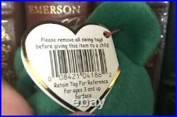 1997 ERIN Ty Original Beanie Baby Rare With Tush and Swing Tag 6 ERRORS