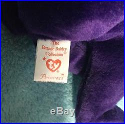 1997 Princess Diana purple beanie baby, RARE, collectible