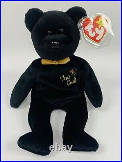 1999 Ty Beanie Baby THE END BEAR With RARE errors! (Read Description)