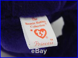 1st Generation Ty Princess Diana Beanie Baby 1997 Pvc Pellets No Space Rare