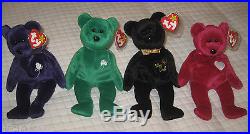 37 Rare Ty Beanie Baby Babies Collection Princess Garcia Millenium The End More