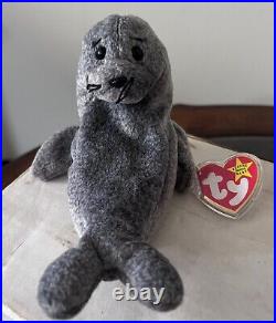 4 AUTHENTIC, Adorable and RARE Beanie Babies with ERRORS on Original TY Tags