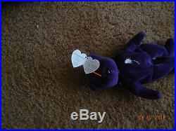 5 RARE Vintage TY Beanie Baby With Misspelled Tag