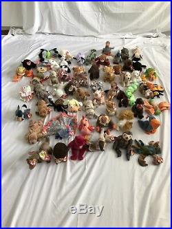 60 Ty Beanie Babies Collection 1996-2000 All With Tag Errors Rare All With Tags