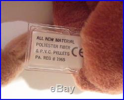 Authenticated 3rd 1st Gen Ty NANA German MWMT MQ Beanie Baby Extremely Rare