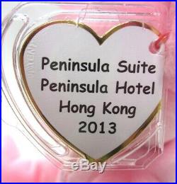 Authenticated Ty Beanie Baby 2013 HONG KONG TOY FAIR Teddy MWMT MQ Ultra Rare