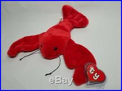 Red Lobster SP MWMT 3rd/2nd gen Ty Beanie Baby Pinchers 