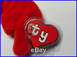 Authenticated Ty Beanie Baby Pinchers the Lobster Rare 1st/1st Gen Tag MWMT-MQ