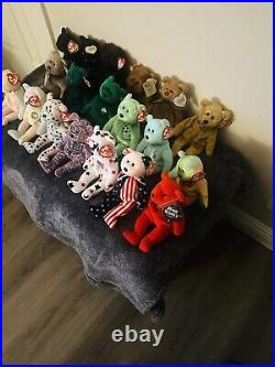 Beanie Babies Rare 1990's Bear Collection