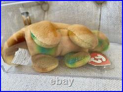 Beanie Baby Dino Lot Rex, Steg, And Bronty ULTRA RARE COLLECTION