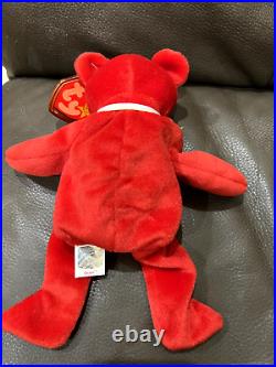 Beanie Baby Osito Bear Mint Condition (very rare) with errors RETIRED 1999
