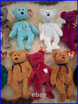 Beanie babies lot Rare 24 Total