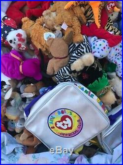 Beanie babies lot bulk brand new with tags some are rare. 250 beanies in lot