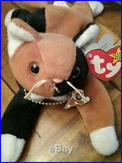 Beanie baby-VERY RARE CHIP WITH NECKLACE, LIMITED EDITION