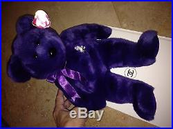 Brand-New with Tag Princess Diana Memorial Beanie Baby. Retired. Extremely Rare