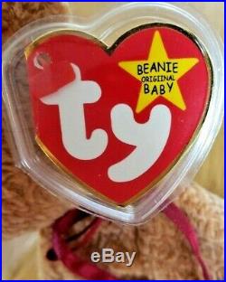 CURLY Ty beanie baby with ALL RARE ERRORS. Read Description