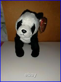 RETIRED TY Beanie Baby CHINA the Panda Bear Pristine with Mint Tags 