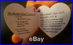 Chocolate Ty Beanie Baby Rare with errors