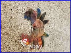 Claude the Crab Beanie Baby Extremely Rare. No Red Star. MINT