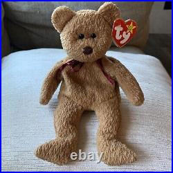 12 Retired Details about   TY Beanie Baby Curly The Bear April 1996 8.5 inches 