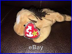 Derby the Horse' Ty Beanie Baby Retired 1995 NEW Rare
