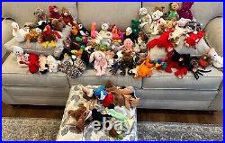 ENTIRE RARE BEANIE BABY COLLECTION Free shipping, MINT condition