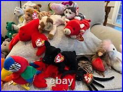 ENTIRE RARE BEANIE BABY COLLECTION Free shipping, MINT condition