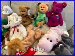 ENTIRE RARE BEANIE BABY COLLECTION Free shipping, MINT condition