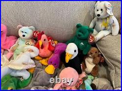 ENTIRE RARE BEANIE BABY COLLECTION Free shipping, MINT condition