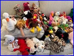 ENTIRE RARE BEANIE BABY COLLECTION Free shipping, MINT condition