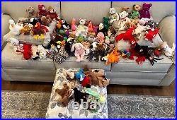 ENTIRE RARE BEANIE BABY COLLECTION Free shipping, MINT condition