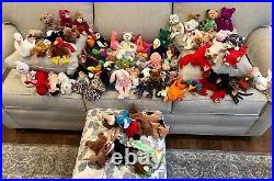 ENTIRE RARE BEANIE BABY COLLECTION Free shipping, MINT condition