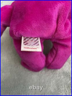 EXTREMELY RARE 7 Errors TY Beanie Babies Millennium/Milenium Bear