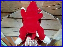 EXTREMELY RARE Gen Sticker Flaw Star Merged with Heart Snort Red Bull Beanie Baby