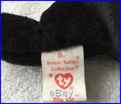 EXTREMELY RARE ONLY ONE! BLACKIE the BEAR TY INC Together! 13 ERRORS! 94 93