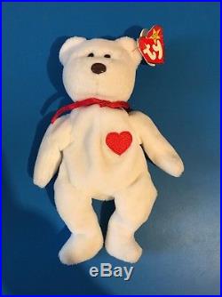 EXTREMELY RARE Valentino Beanie Babies with Multiple Errors 1993-1994