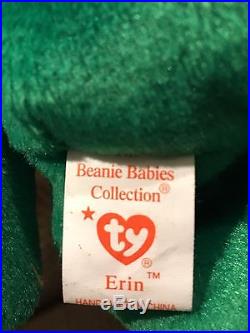 Erin TY Beanie Baby Rare Retired 1997