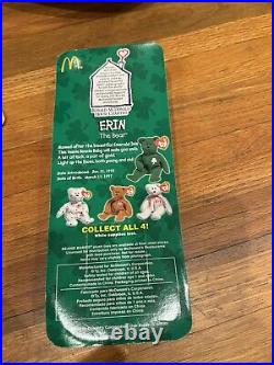 Erin The Bear Green Irish Rare Errors Nib