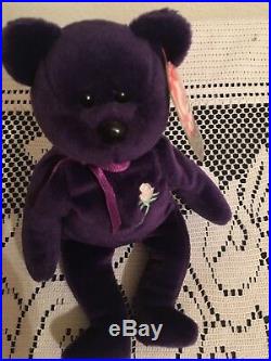 Extremely Rare Beanie Baby Babies Princess Diana INDONESIA SPACE