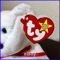 Extremely Rare MWMT 1993 TY Valentino Beanie Baby with Swing Tag Errors PVC