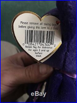 Extremely Rare Princess Diana Beanie Baby! Wow! With Rare Tag