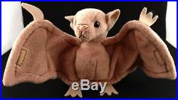 Extremely Rare Ty Beanie Baby Batty Bat has an Extra Foot