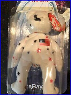 GLORY The Bear-1999 McDonalds Ty Beanie Baby with rare errors 1993