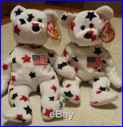 Glory TY beanie baby RARE with tag errors