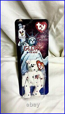 Glory The Bear- Rare Tag Errors WITH PHOTOS- TY Beanie Babies OPEN TO BEST OFFER