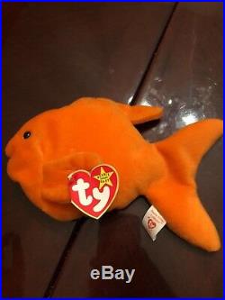 Goldie Beanie Baby from 1993 Style 4023 RARE ERRORS